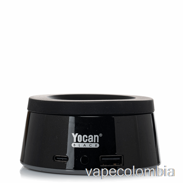 Kit Vape Completo Yocan Black Celestial Flux Cargador Inalámbrico Negro